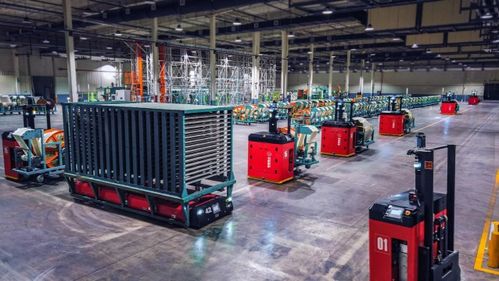 華晟智能50臺AGV落地浦林成山輪胎工廠，推動聚酯胎生產智能化升級